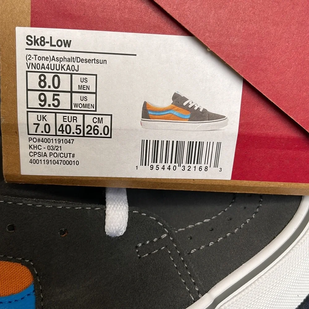 Vans Sk8-Low 2-Tone Asphalt / Desertsun WMNS - Picture 16 of 16